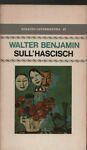 Sull'hascisch - Walter Benjamin - copertina