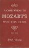 Compagion To Mozart'S Piano Concertos - Arthur Hutchings - copertina