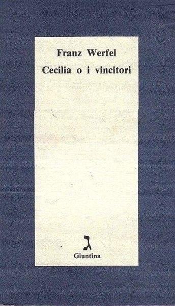 Cecilia o i vincitori - Franz Werfel - copertina