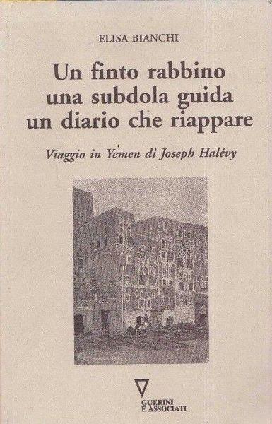 Un finto rabbino una subdola guida un diario che riappare - Elisa Bianchi - copertina