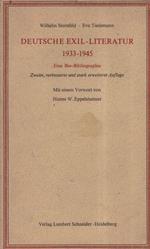 Deutsche exil-literatur 1933-1945