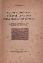 L' agro alessandrino durante le guerre della prammatica sanzione