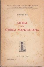 Storia Della Critica Manzoniana