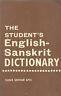 The Student'S English - Samskit Dictionary