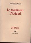 Le testament d'Artaud