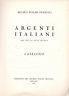 Argenti italiani. Dal XVI al XVIII secolo