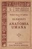 Elementi di anatomia umana - Renato Di Guglielmo - copertina