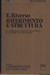 Riferimento e struttura - Riverso - copertina