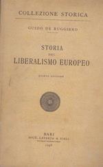 Storia Del Liberalismo Europeo