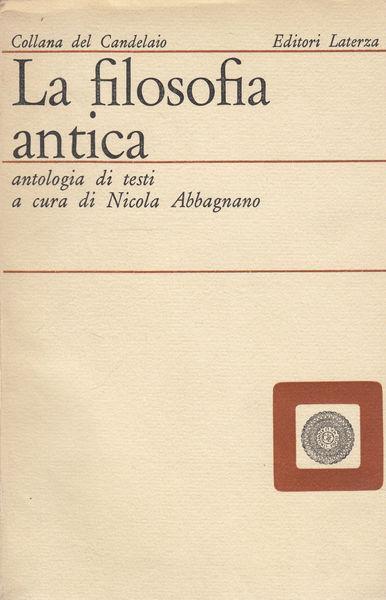 La Filosofia Antica - copertina