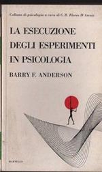 La Esecuzione Degli Esperimenti In Psicologia