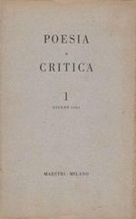 Raro!! Poesia e critica 1, Giugno 1961