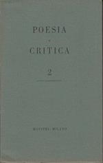 Poesia e critica, 2. Rivista quadrimestrale