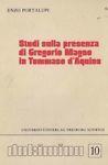 Studi sulla presenza di Gregorio Magno in Tommaso d'Aquino