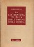 La letteratura italiana nelle pagine della critica - Marcello Oliveri - copertina