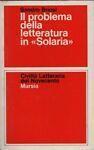 problema della letteratura in «Solaria»