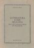 Letteratura come bellezza. Studi sulla letteratura italiana del Rinascimento