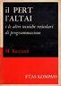 Il Pert l'Atai e le altre tecniche reticolari di programmazione - M. Riccairdi - copertina