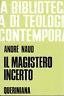 Il magistero incerto - André Naud - copertina