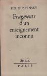 Fragments d'un enseignement inconnu