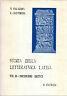 Storia della letteratura latina. Vol II Problemi critici