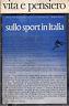 Sullo sport in Italia - copertina