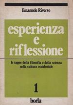 Esperienza e riflessione. Le tappe della filosofia e della scienza nella cultura occidentale