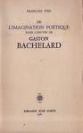 De l'imagination poétique dans l'oeuvre de Gaston Bachelard - copertina