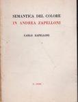 Semantica Del Colore In Andrea Zapelloni