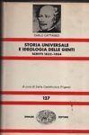 Storia universale e ideologia delle genti. Scritti 1852-1864