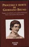 Processo e morte di Giordano Bruno