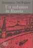 Un autunno in Russia - Beniamino Dal Fabbro - copertina