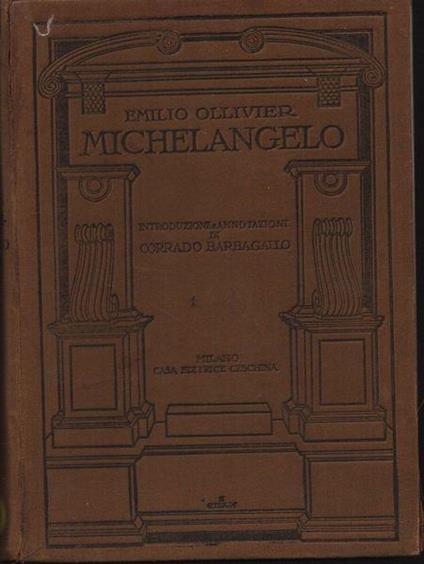 Michelangelo - Emilio Ollivier - copertina