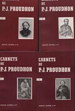 Carnets de P.-J. Proudhon. Quattro volumi