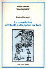 Le prose latine attribuite a Jacopone da Todi