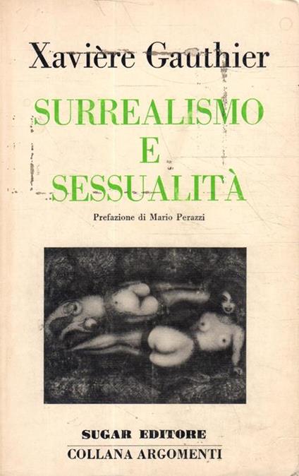 Surrealismo e sessualità - Xaviere Gauthier - copertina