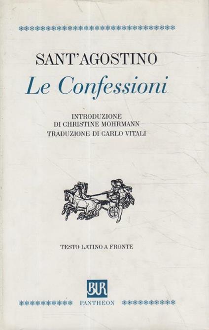 Le confessioni - Agostino (sant') - copertina