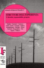 Strutture dell'esperienza 1: Identita, responsabilita, progetto