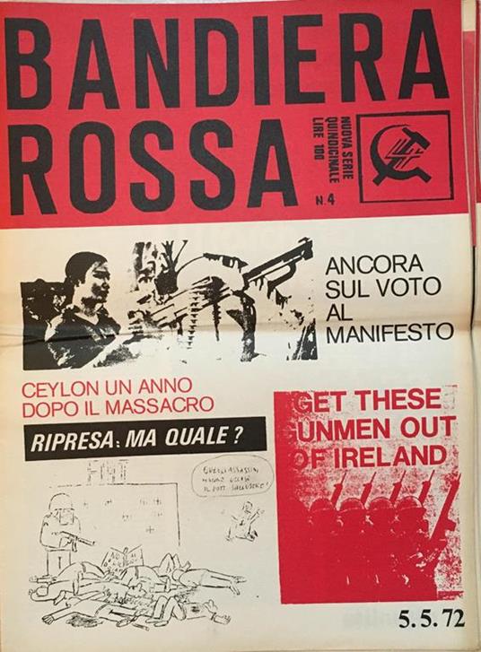 Bandiera rossa. Nuova serie quindicinale n° 4 - copertina