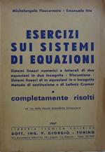 Esercizi sui sistemi di equazioni