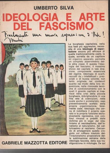 Ideologia e Arte del fascismo - Umberto Silva - copertina