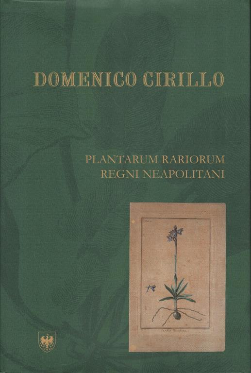 Plantarum rariorum Regni Neapolitani - copertina