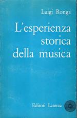 L' esperienza storica della musica