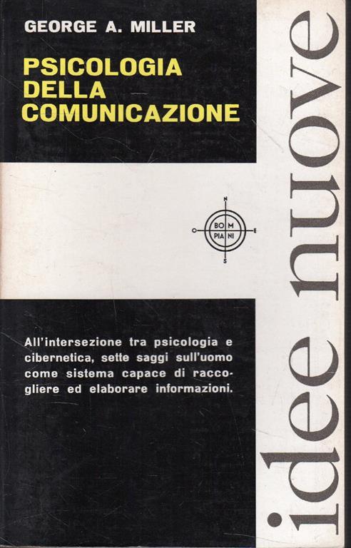 Psicologia della comunicazione - George A. Miller - copertina