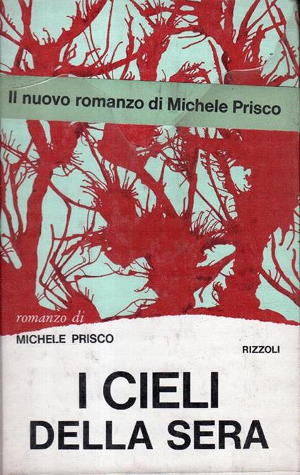 Autografato! I cieli della sera - Michele Prisco - copertina