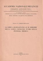 La lirica arabo-ispanica e il sorgere della lirica romanza fuori della penisola iberica