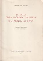 Le valli della morente italianità il 