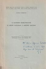 Il glossario arabo-francese di Messer Guglielmo e Maestro Giacomo