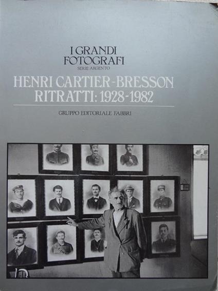 Henri-Cartier- Bresson Ritratti:1928-1982 - copertina