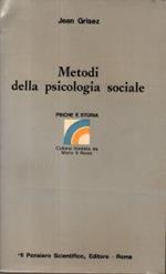 Metodi della psicologia sociale